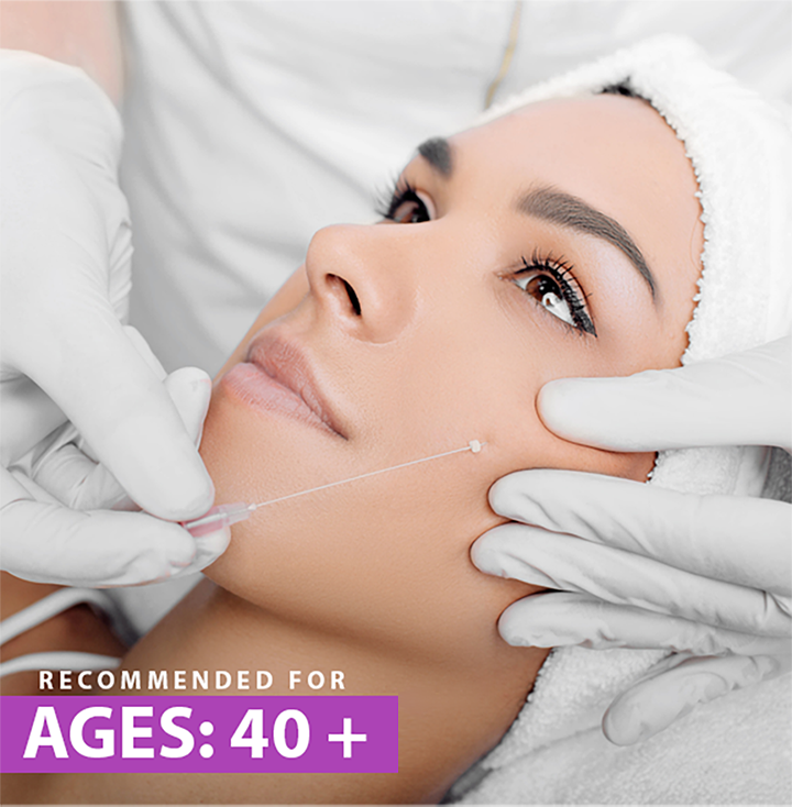 lift tighten face for ages 40 plus non surgical rejuvenation